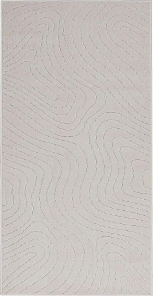 vidaXL Covoare de zonă PALMERAS Crem 200 x 80 cm Poliester