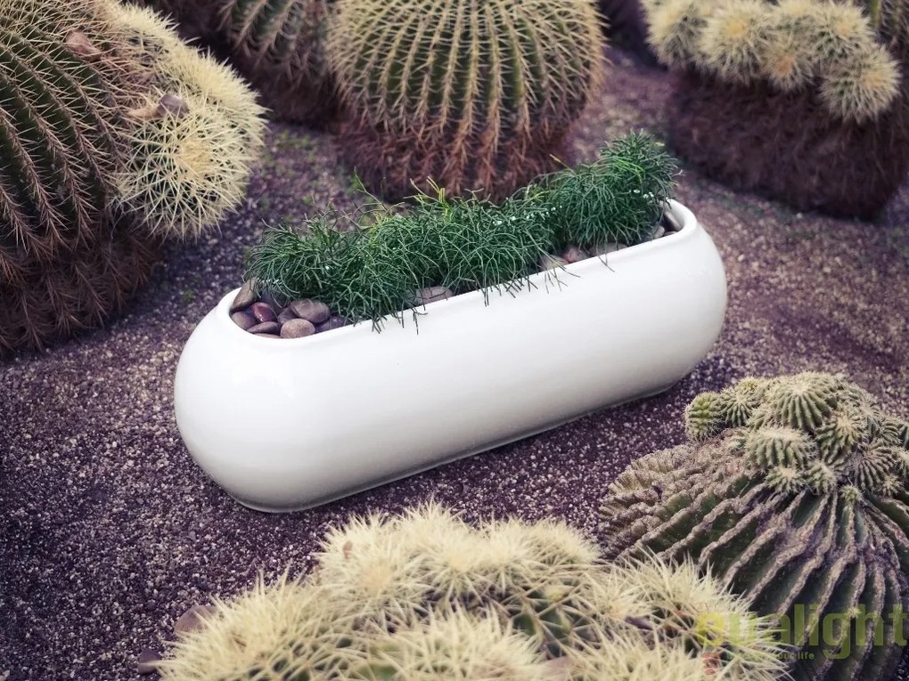 Ghiveci plante, Jardiniera de flori design decorativ modern pentru amenajari interioare si exterioare, KANNELLONI PLANTER 51024R Vondom