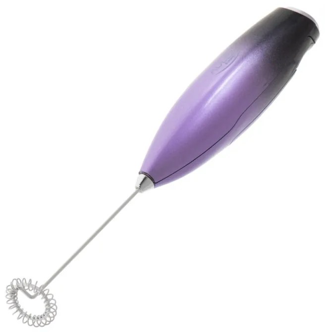 Mixer pentru frappe Adler AD 4499 Stand Frappe, Agitator din oțel, 2xAA, Violet/negru