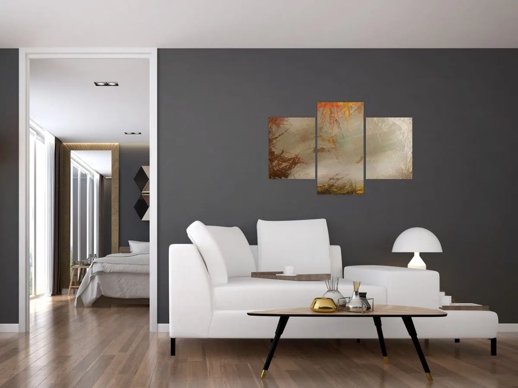 Tablou - Abstract texturat (90x60 cm)