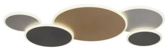 Plafonieră LED dimabilă Paul Neuhaus 8008-70 Q-PIATO LED/49W/230V 2700-5000K Wi-Fi + telecomandă