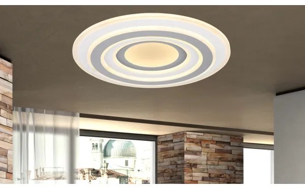 Globo 48011-46 - LED Plafonieră dimmabilă SABATINO LED/46W/230V + Telecomandă