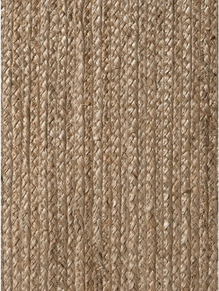 Covor în culoare naturală închisă reversibil/țesut manual din iută 160x230 cm Braided – Hanse Home
