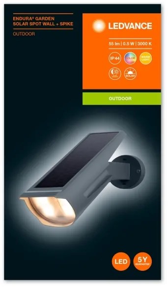 Ledvance - Lampă solară LED RGB ENDURA 0,5W 3,6V IP44