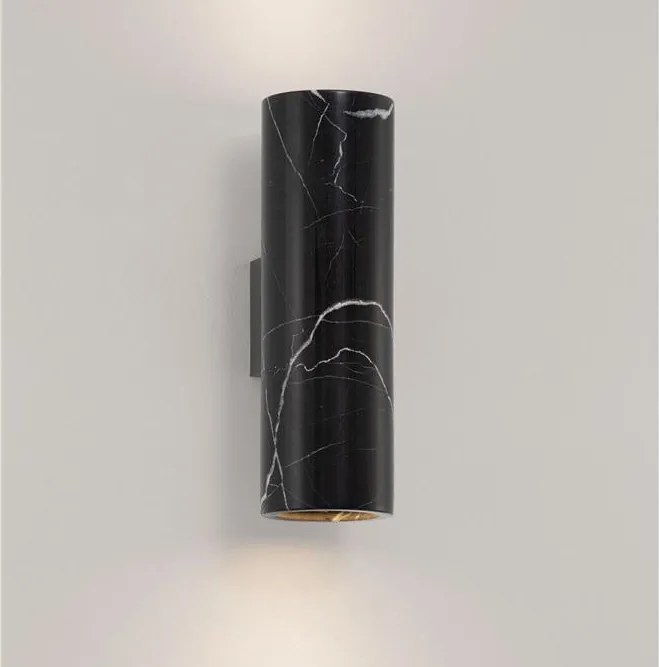 Aplica de perete din marmura neagra Olvio