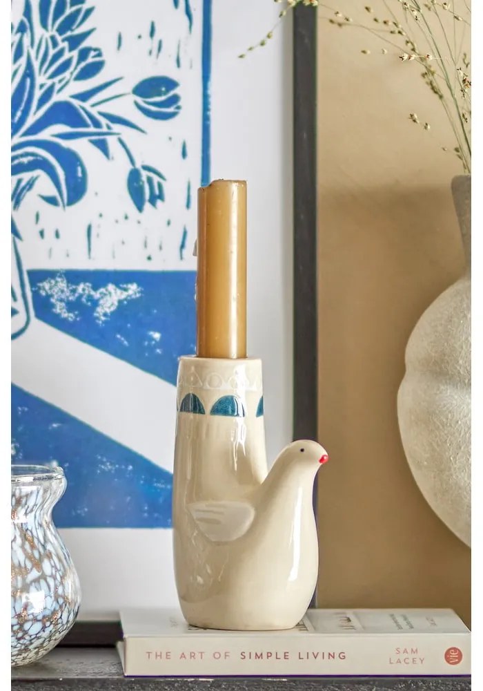 Sfeșnic din gresie Trudy – Bloomingville