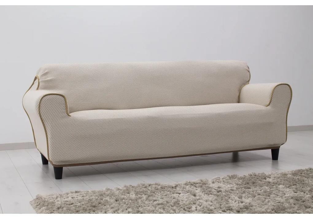 Husă elastică pentru canapea IRPIN bej , 220-260 cm, 220 - 260 cm