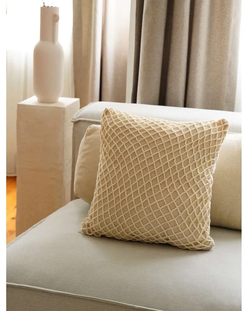 Față de pernă din bumbac 43x43 cm Net – Mioli Decor