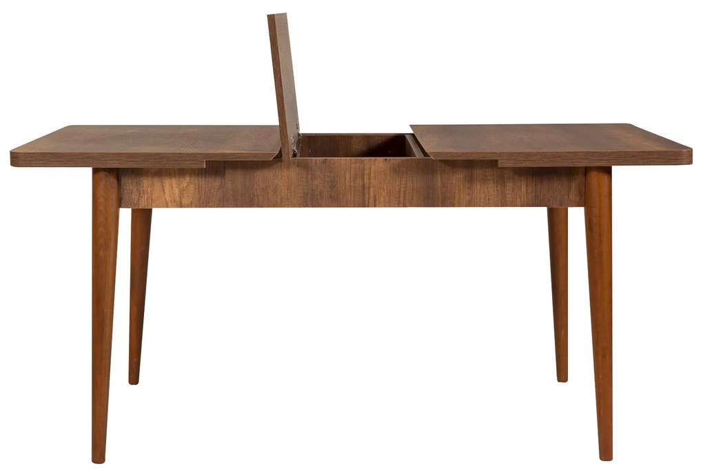 Set mobilier sufragerie Vlasta 2 (nuc + antracit) (pentru 6 persoane). 1073079