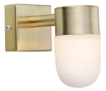 Aplică de perete albă/aurie Menton – Markslöjd