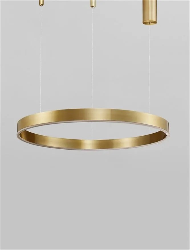 Lustra LED dimabila design circular MOTIF D-60cm
