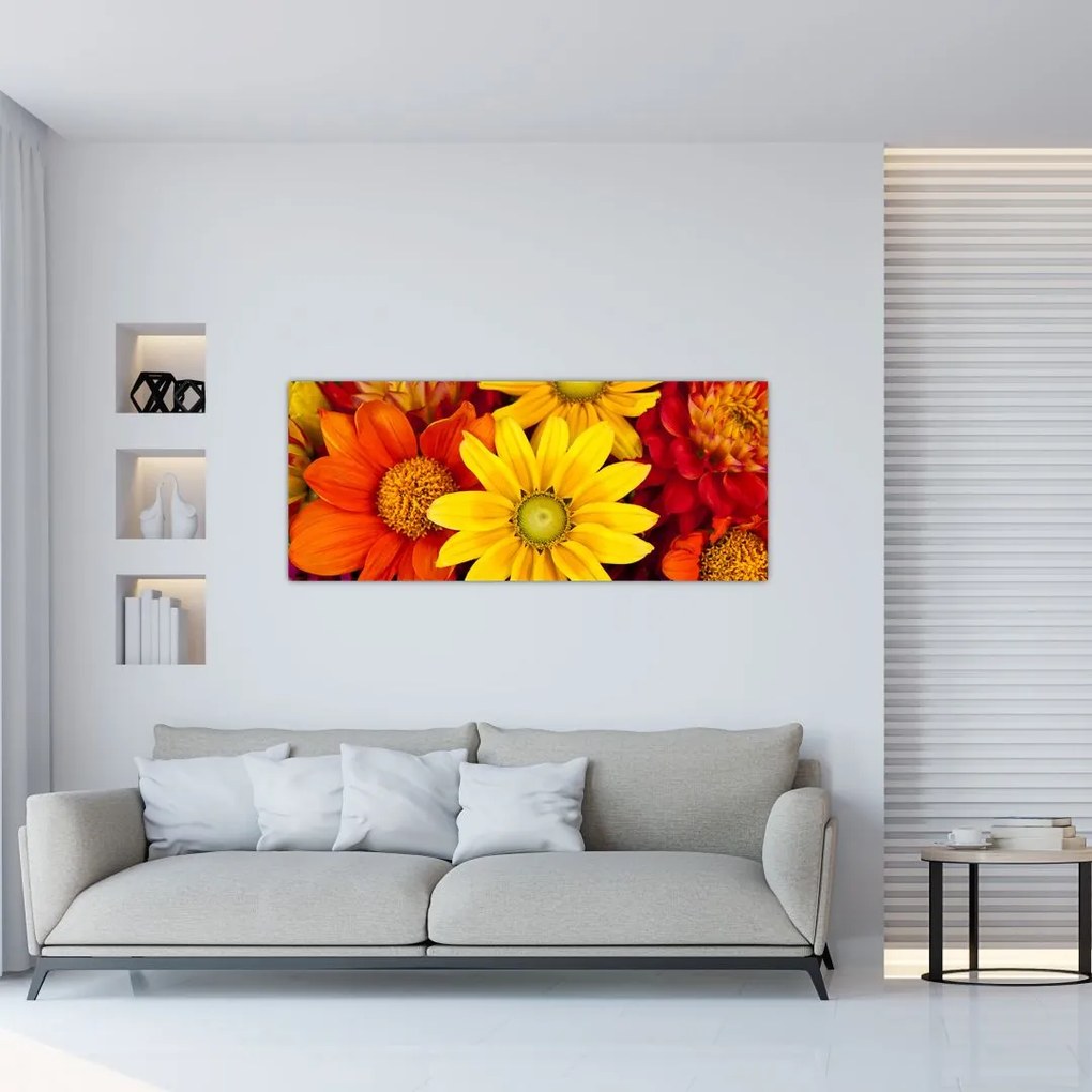 Tablou cu floare (120x50 cm)