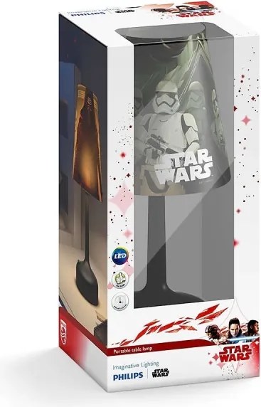 Philips 71796/30/P0 - LED Lampă de masă copii STAR WARS STORMTROOPER 1xLED/0,6W