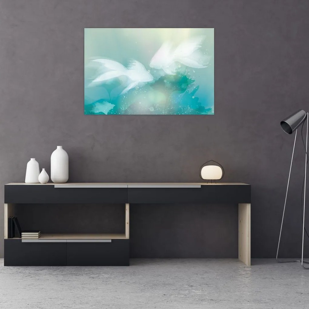 Tablou - Peștișori (90x60 cm)