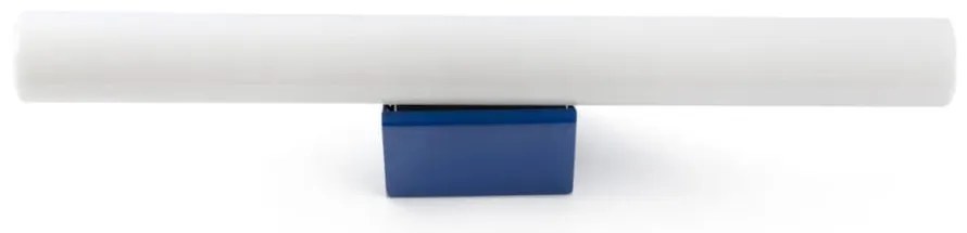 Aplica LED oglinda, tablou IP44 CALMA blue/opal 30cm