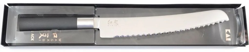 Kai Cuțit pentru pâine Wasabi Black, 23 cm