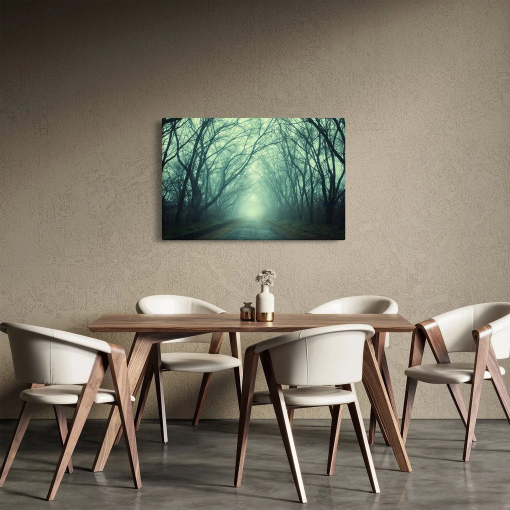 Tablou - Alee cu copaci (90x60 cm)