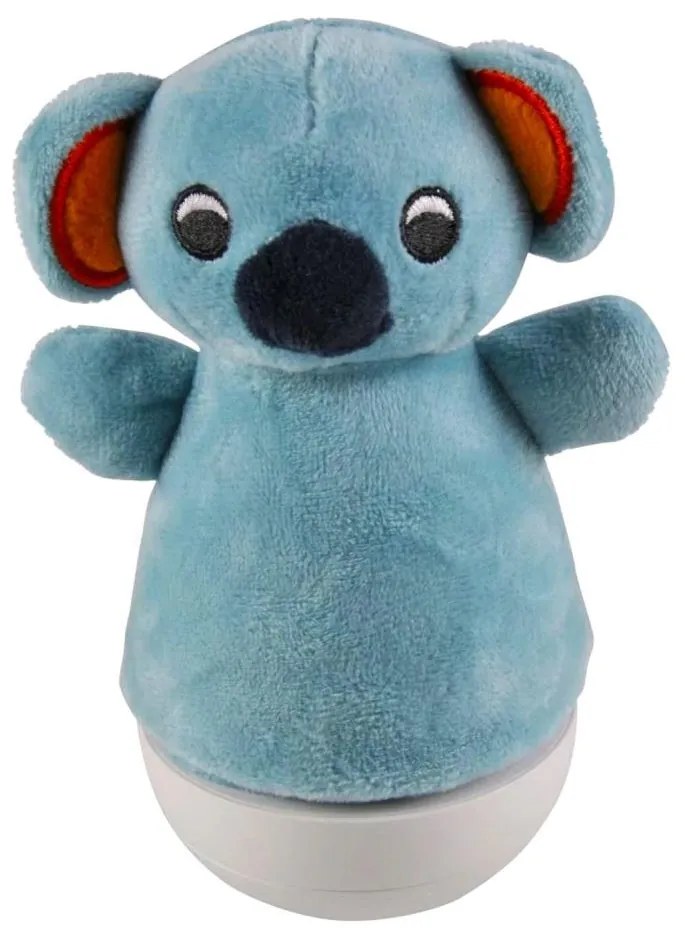 Veioză LED RGB de veghe cu sunete pentru copii 3xAAA/5V koala