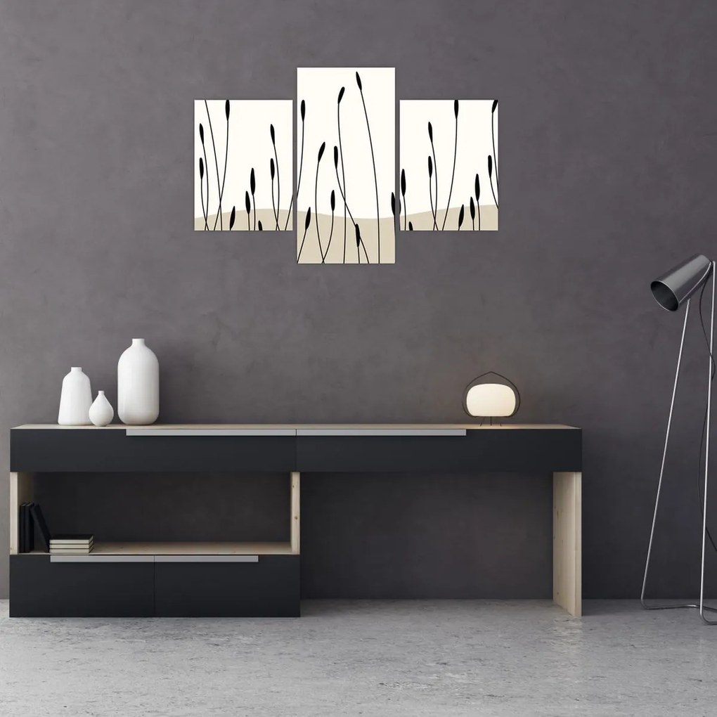 Tablou - Pajiște grafică N⁰3 (90x60 cm)