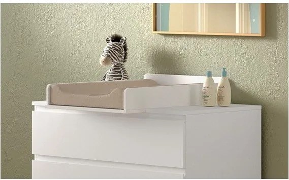 Masă de înfășat albă Eva – Vipack