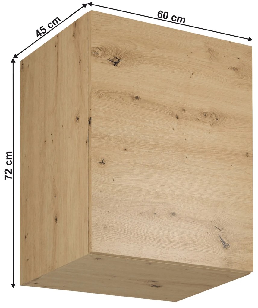 Dulap superior de bucătărie G60G Langari (stejar artisan) (S). 1016841
