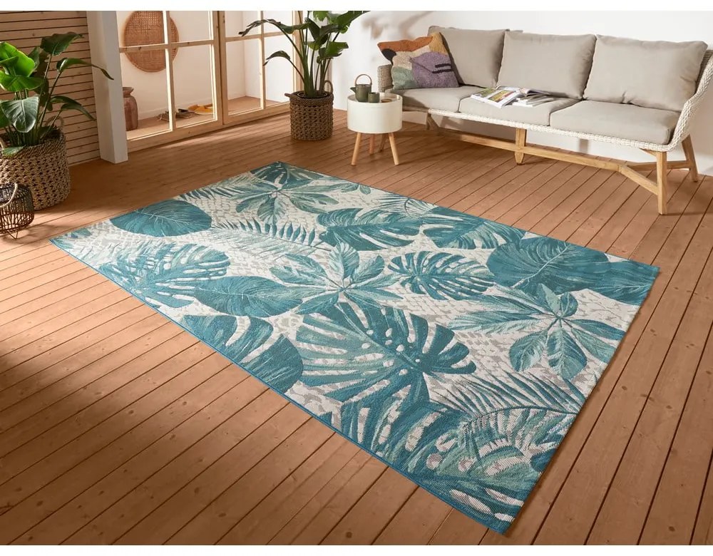 Covor de exterior turcoaz 80x165 cm Flair – Hanse Home