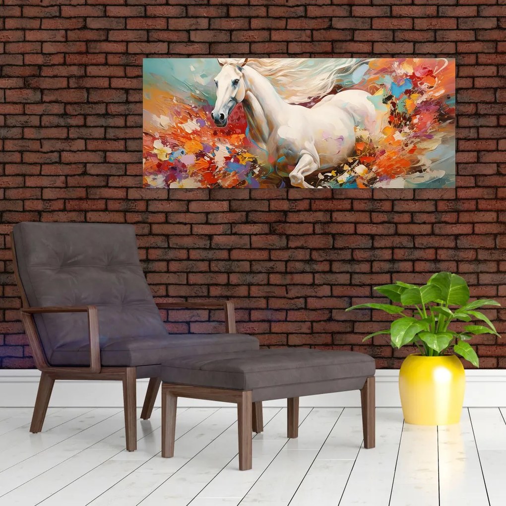 Tablou - Pictura unui cal (120x50 cm)