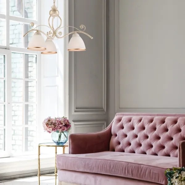 Lustră pe lanț RETRO II 3xE27/60W/230V