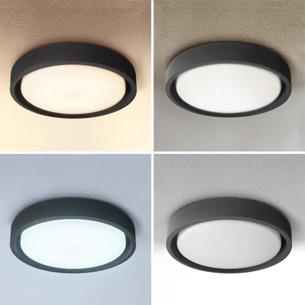 Brilagi - Lampă LED dimabilă MATTEO LED/48W/230V, 3000-6500K, Ø 41 cm, negru +DO