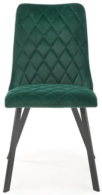 Scaun K450 velvet verde