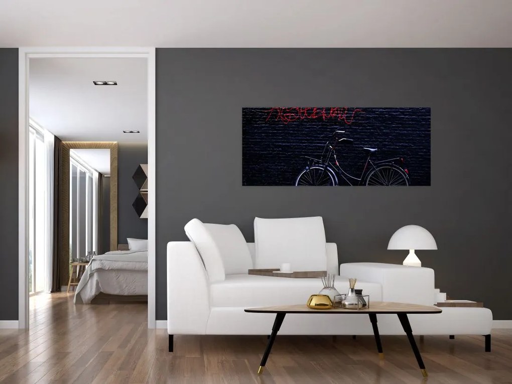 Tablou cu carusel din Amsterdam (120x50 cm)
