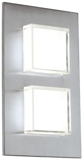 Eglo 93365 - LED Corp de iluminat perete exterior PIAS 2xLED/2,5W/230V