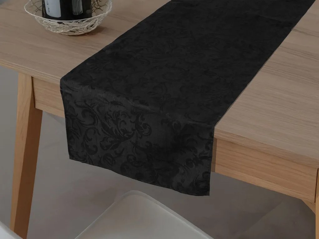 Runner decorativ RUNNO 45x150 cm - mai multe culori Culoare: Negru