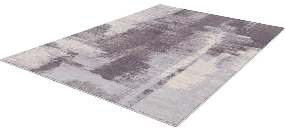 Covor gri din lână 200x300 cm Mist – Agnella