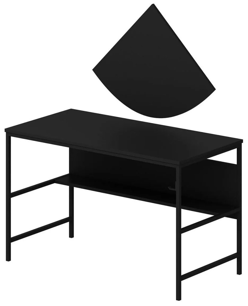 Masă PC Grana Matt (Negru). 1088792