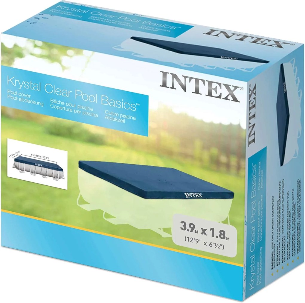 Folie de protectie pentru piscina Intex albastra 180/390 cm