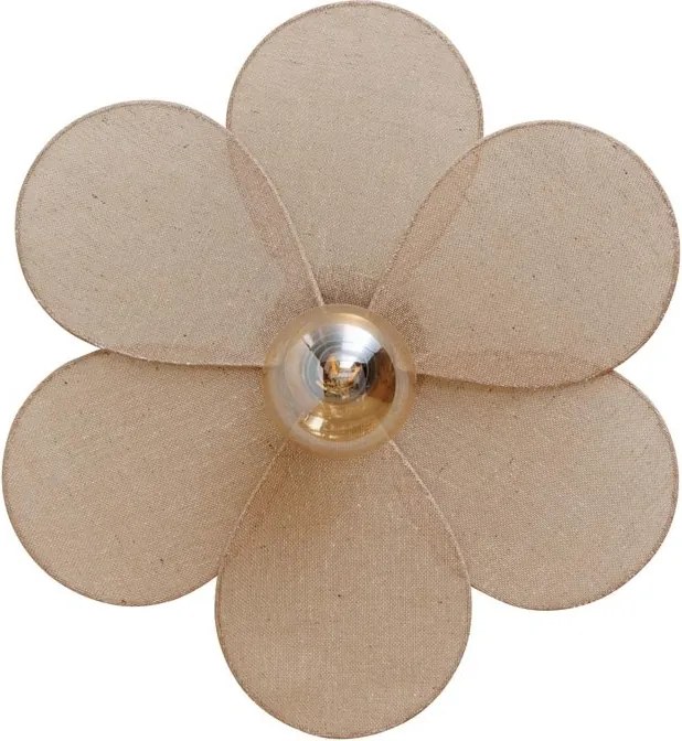 Aplica de perete, din in natural, D50cm, Naturally