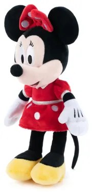 Jucarie de plus Disney Minnie cu rochita rosie, 80 cm