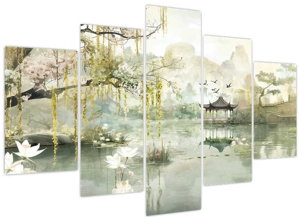 Tablou - Lac Chinezesc (150x105 cm)