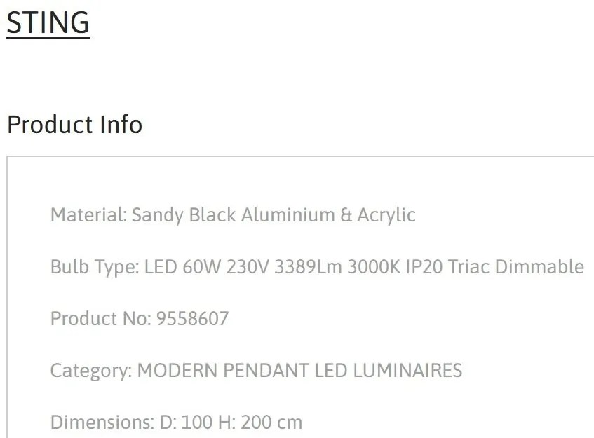 Lustra LED dimabila design circular PERTINO D-48cm