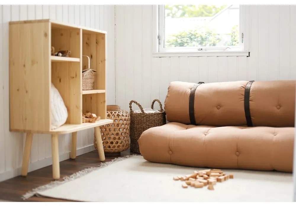 Canapea variabilă Karup Design Buckle Up Beige