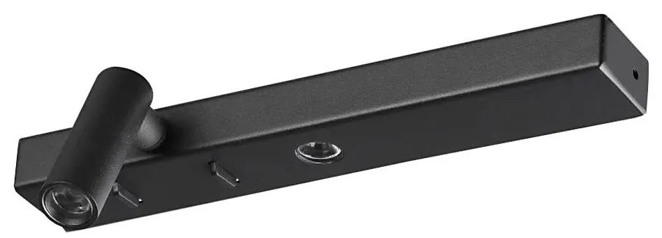 Aplică LED Ideal Lux BONNE LED/6,5W/230V CRI 90 negru