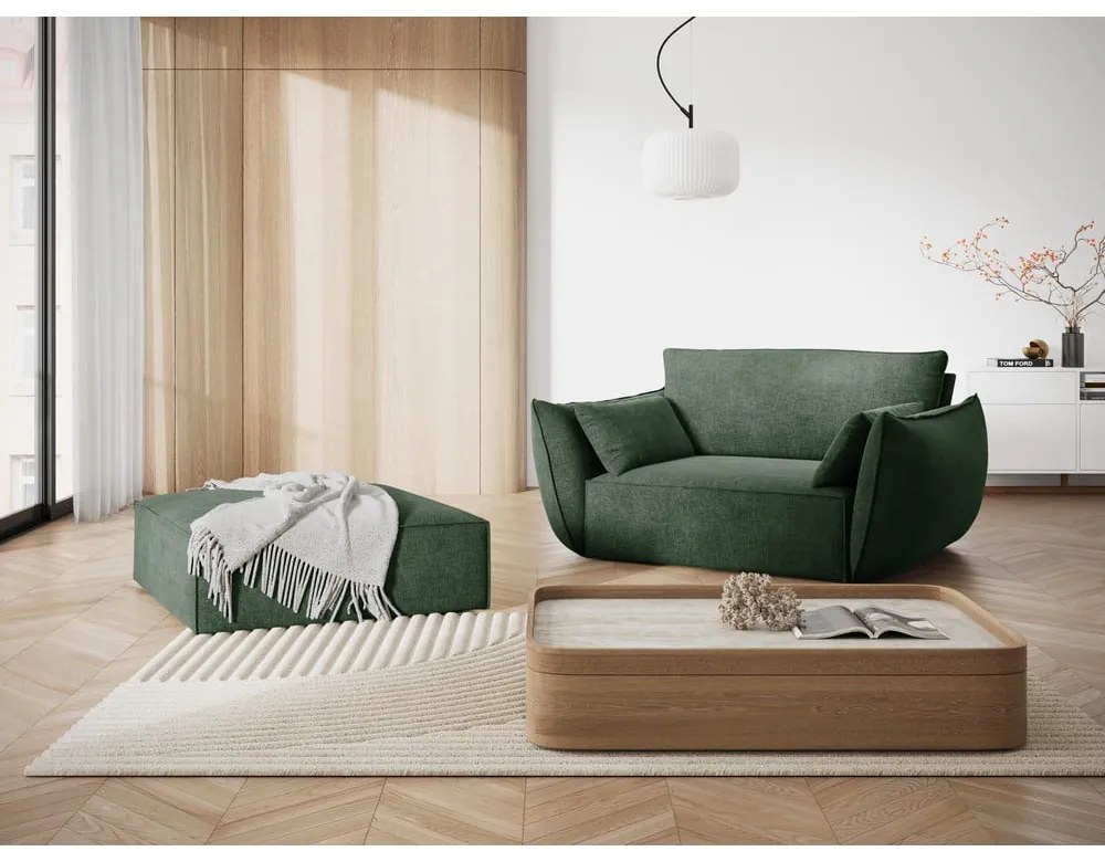 Taburet verde închis Vanda – Mazzini Sofas