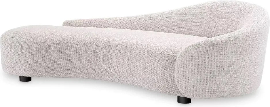 Canapea design LUX cu spatar rotunjit Rivolo, Lyssa off-white