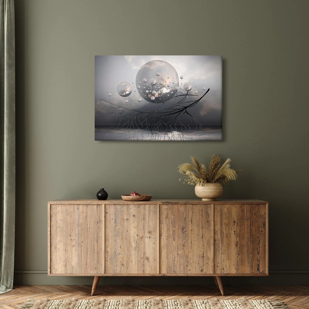 Tabloul bilelor abstracte (90x60 cm)