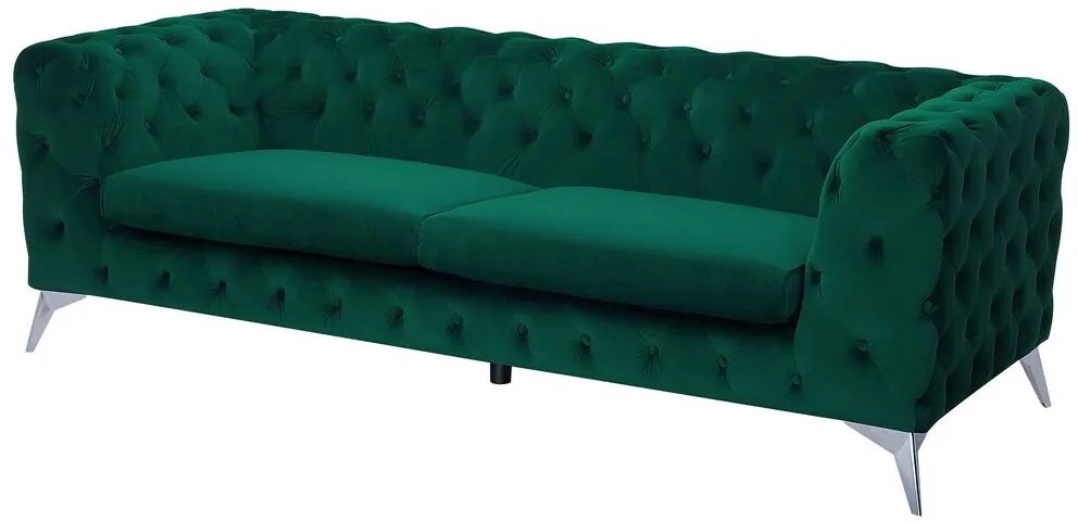 Canapea 3 locuri Sundby (verde) . 1008949
