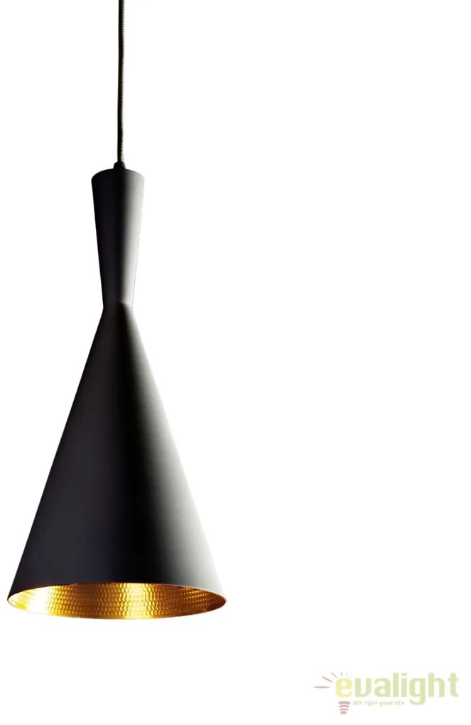 Pendul modern design nordic VITA negru/auriu