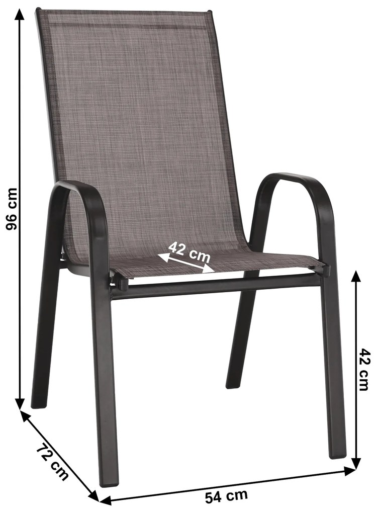 OFERTA Scaun stivuibil maro ALDERA calitatea a II-a