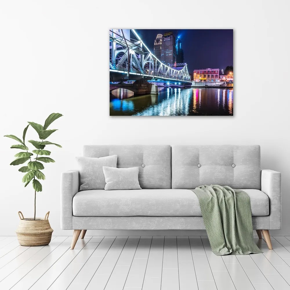 Tablou pe pânză canvas Shanghai pod
