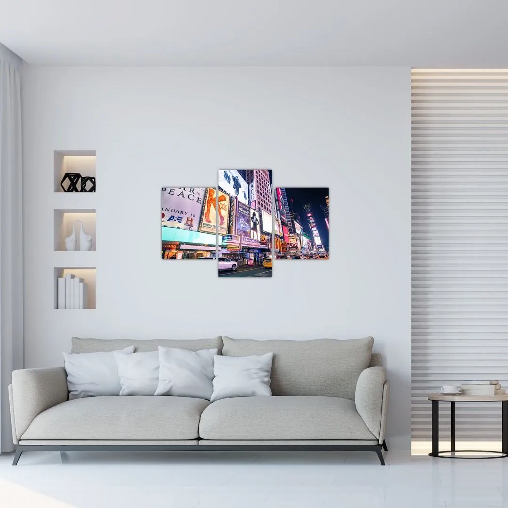 Tablou - New York Theather District (90x60 cm)